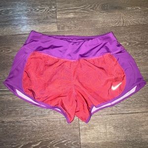 Multicolor Nike dri-fit shorts